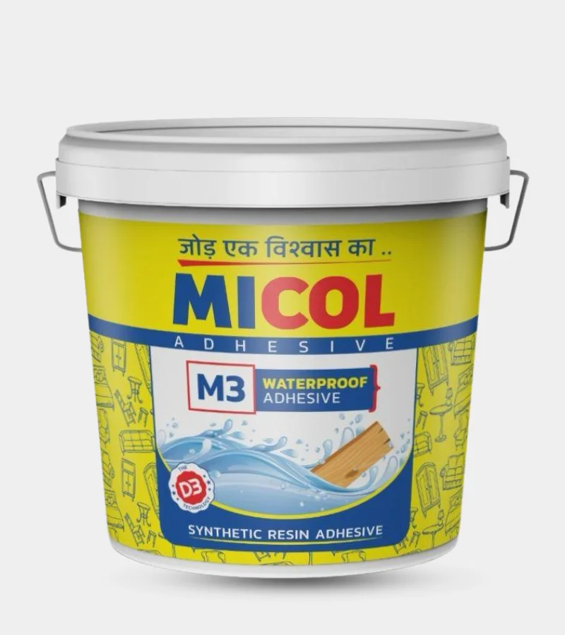 MICOL M3 D3 grade waterproof wood adhesive for furniture manufacturing